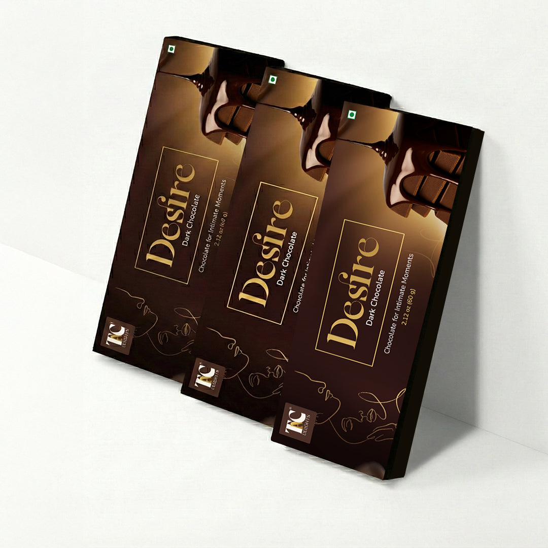 Desire Dark Chocolate (3 Squares)
